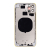 REAR HOUSING WITH FRAME FOR IPHONE 11 PRO MAX(SILVER)