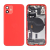 BACK COVER FULL ASSEMBLY FOR IPHONE 12(RED)