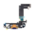 CHARGING PORT FLEX CABLE FOR IPHONE 12 MINI(BLUE)